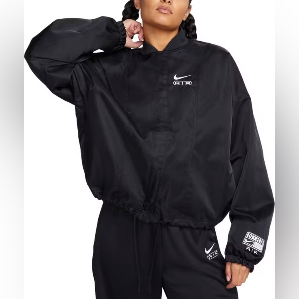 Nike Air Oversized Woven Bomber Jacket - Picture 4 of 12